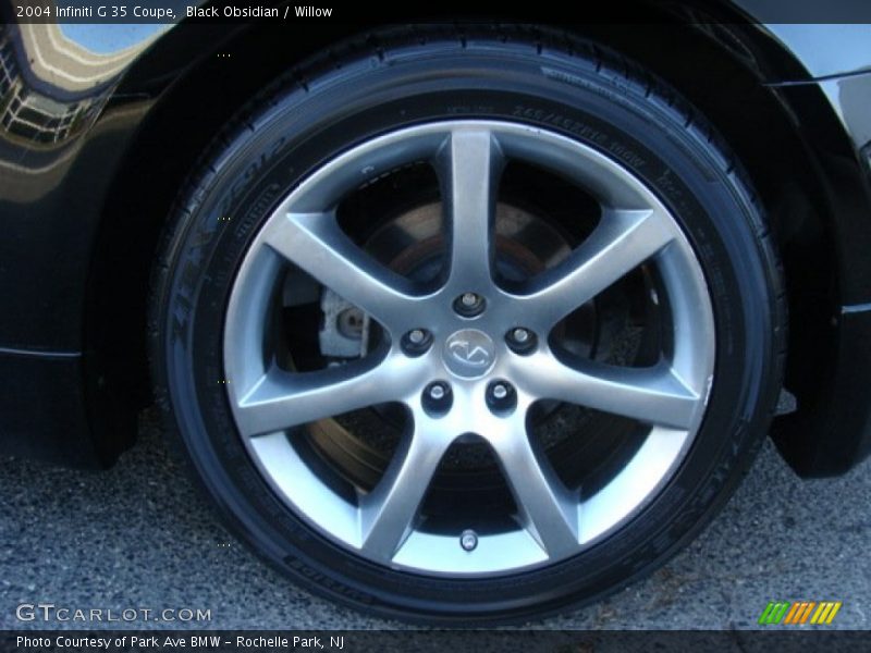 Black Obsidian / Willow 2004 Infiniti G 35 Coupe