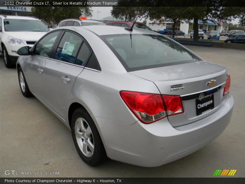 Silver Ice Metallic / Medium Titanium 2012 Chevrolet Cruze LT