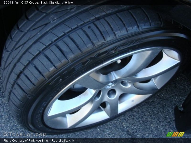 Black Obsidian / Willow 2004 Infiniti G 35 Coupe