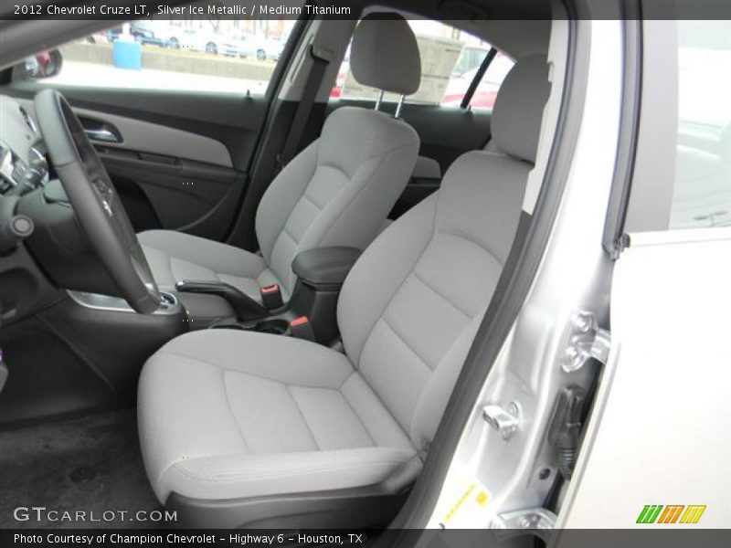 Silver Ice Metallic / Medium Titanium 2012 Chevrolet Cruze LT