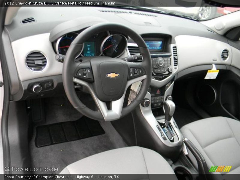 Silver Ice Metallic / Medium Titanium 2012 Chevrolet Cruze LT