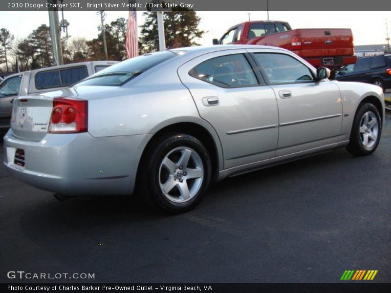 Bright Silver Metallic / Dark Slate Gray 2010 Dodge Charger SXT