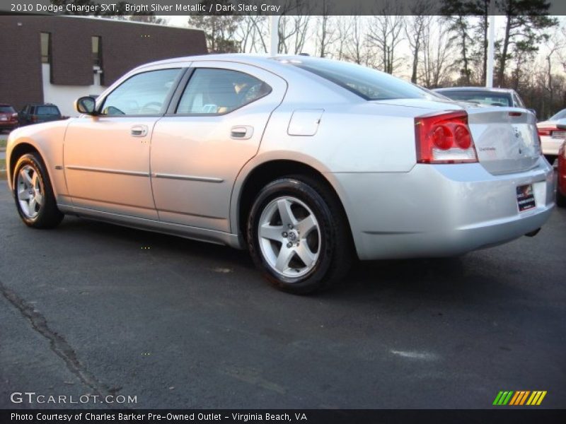 Bright Silver Metallic / Dark Slate Gray 2010 Dodge Charger SXT