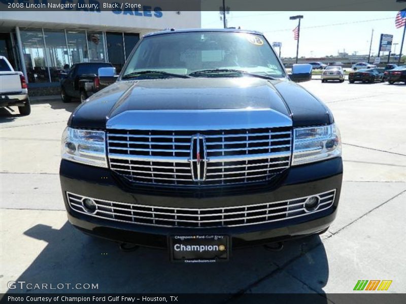 Black / Stone 2008 Lincoln Navigator Luxury