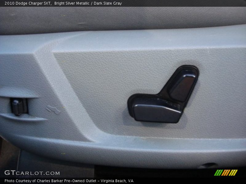 Bright Silver Metallic / Dark Slate Gray 2010 Dodge Charger SXT