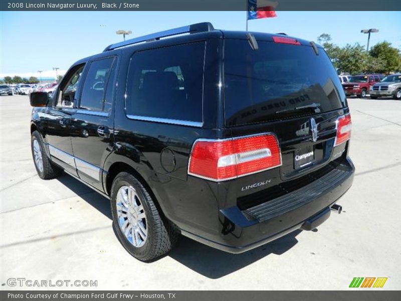 Black / Stone 2008 Lincoln Navigator Luxury