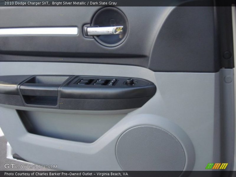 Bright Silver Metallic / Dark Slate Gray 2010 Dodge Charger SXT