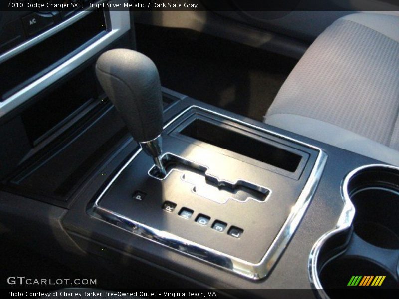Bright Silver Metallic / Dark Slate Gray 2010 Dodge Charger SXT
