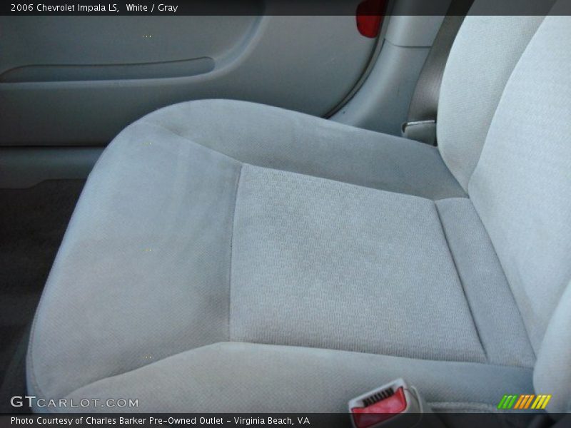 White / Gray 2006 Chevrolet Impala LS