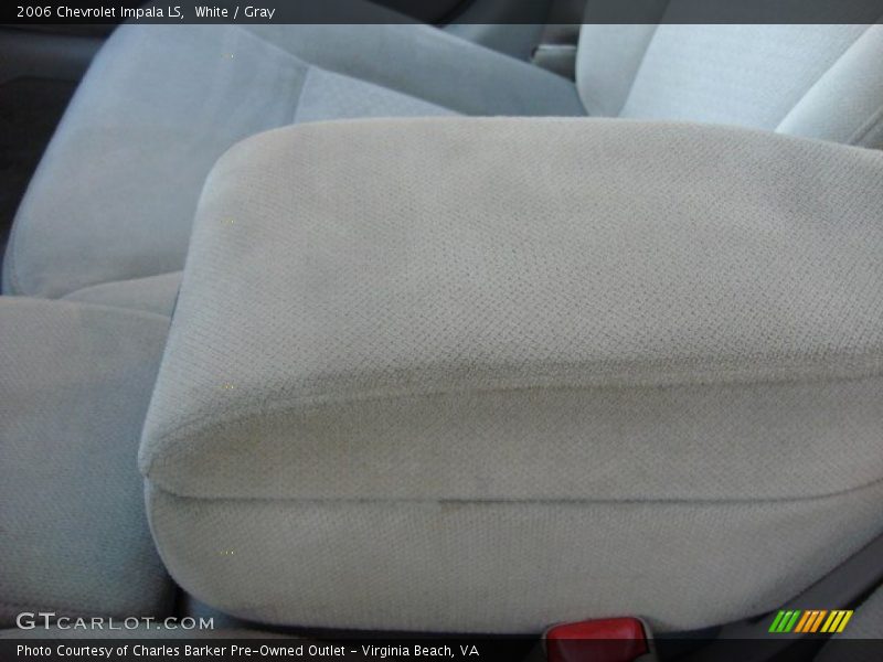 White / Gray 2006 Chevrolet Impala LS
