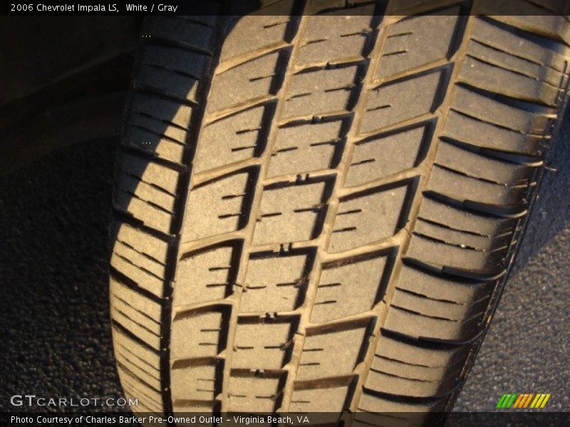 White / Gray 2006 Chevrolet Impala LS