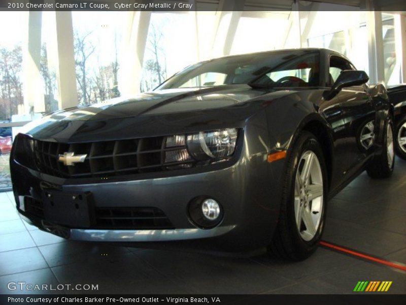 Cyber Gray Metallic / Gray 2010 Chevrolet Camaro LT Coupe