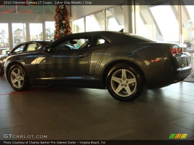 Cyber Gray Metallic / Gray 2010 Chevrolet Camaro LT Coupe