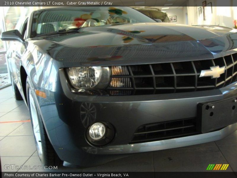 Cyber Gray Metallic / Gray 2010 Chevrolet Camaro LT Coupe