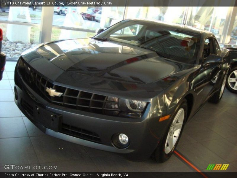 Cyber Gray Metallic / Gray 2010 Chevrolet Camaro LT Coupe