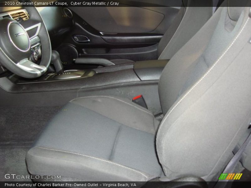 Cyber Gray Metallic / Gray 2010 Chevrolet Camaro LT Coupe