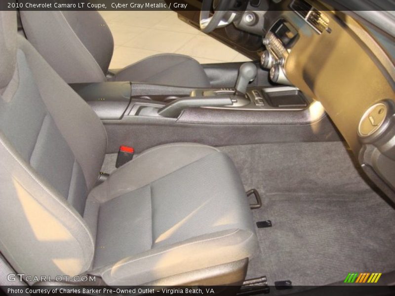 Cyber Gray Metallic / Gray 2010 Chevrolet Camaro LT Coupe