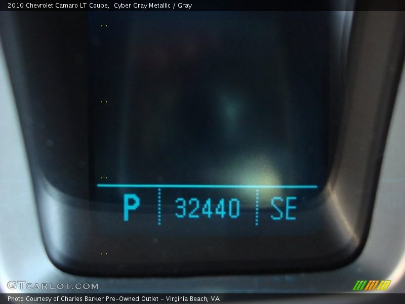 Cyber Gray Metallic / Gray 2010 Chevrolet Camaro LT Coupe