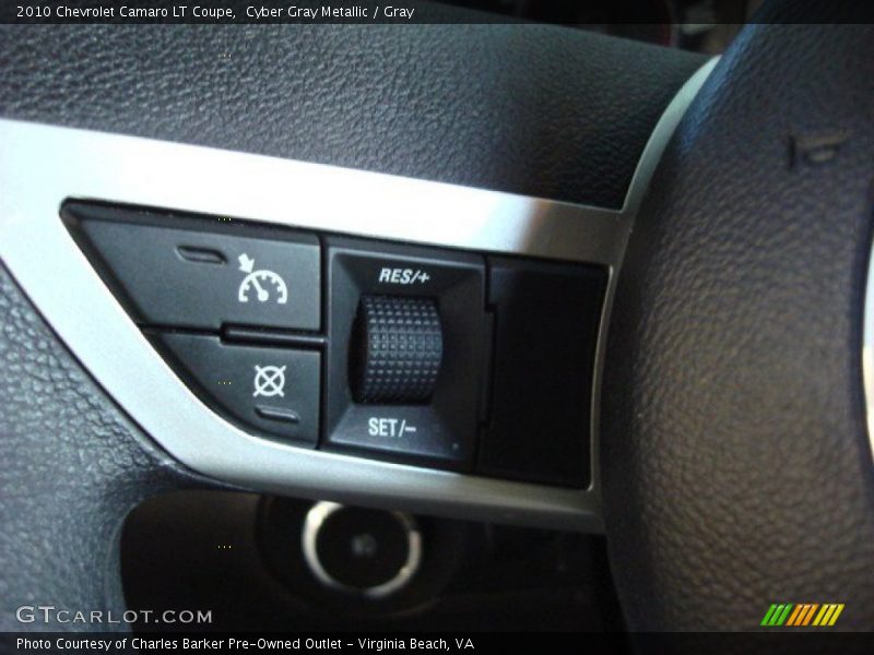 Cyber Gray Metallic / Gray 2010 Chevrolet Camaro LT Coupe