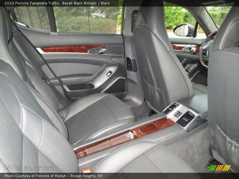 Basalt Black Metallic / Black 2010 Porsche Panamera Turbo