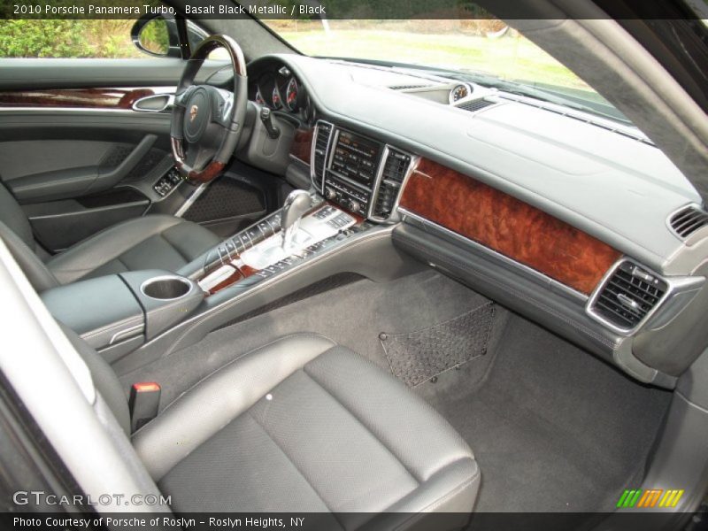  2010 Panamera Turbo Black Interior