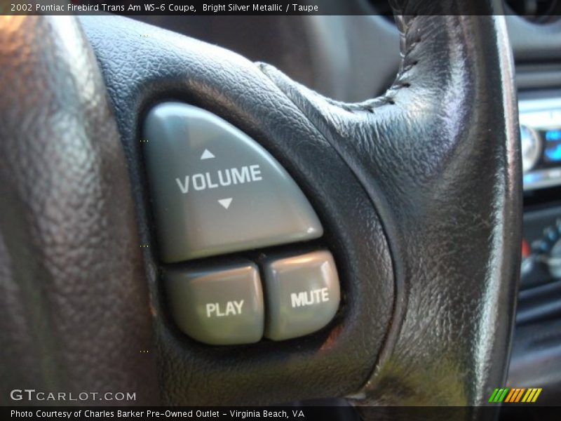Bright Silver Metallic / Taupe 2002 Pontiac Firebird Trans Am WS-6 Coupe