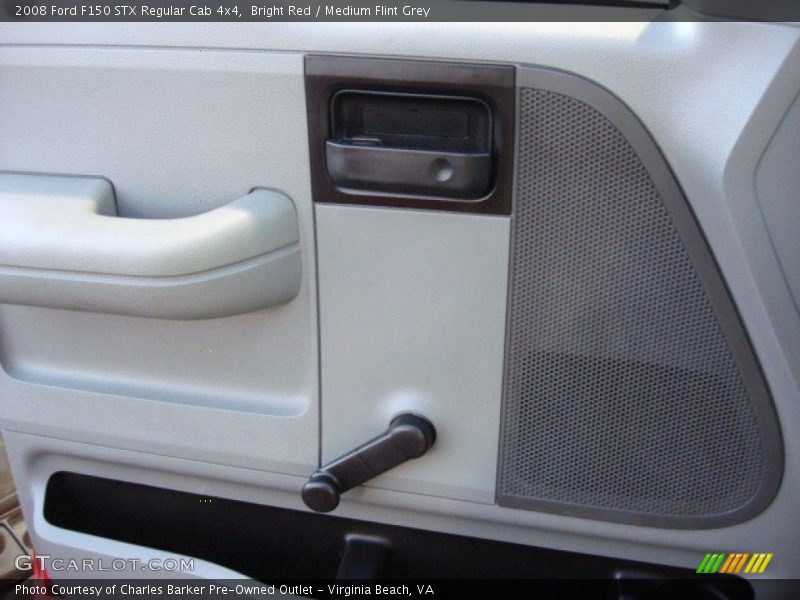 Bright Red / Medium Flint Grey 2008 Ford F150 STX Regular Cab 4x4