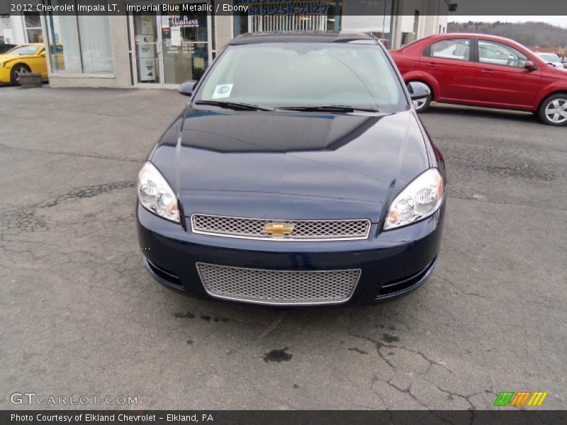 Imperial Blue Metallic / Ebony 2012 Chevrolet Impala LT