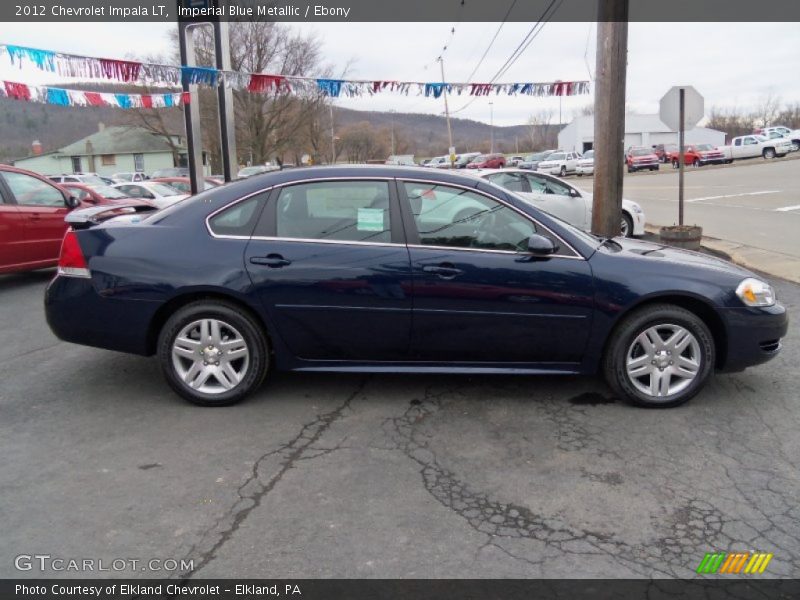 Imperial Blue Metallic / Ebony 2012 Chevrolet Impala LT