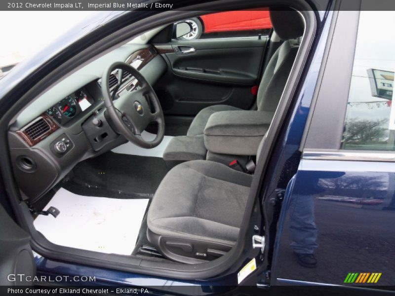 Imperial Blue Metallic / Ebony 2012 Chevrolet Impala LT