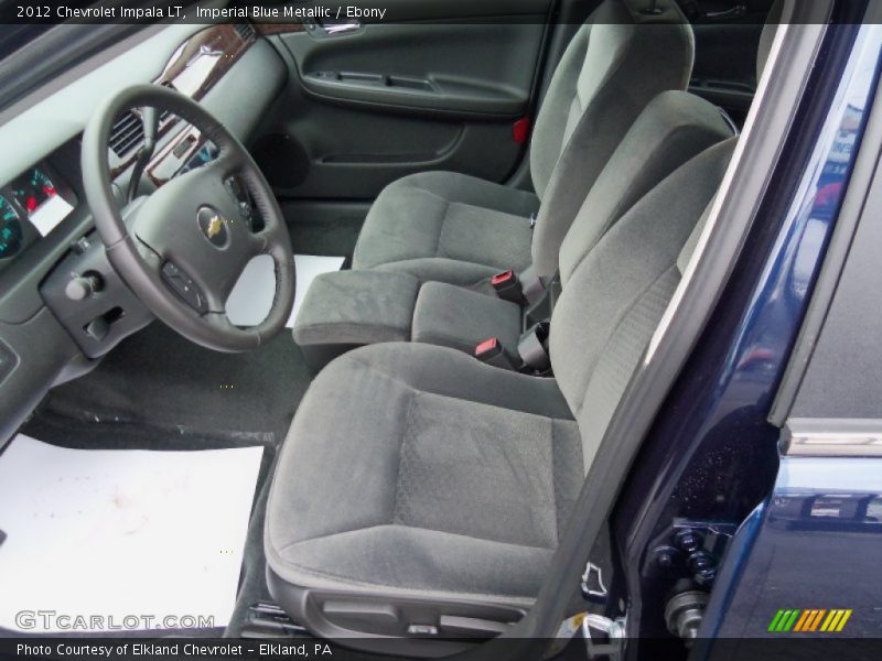 Imperial Blue Metallic / Ebony 2012 Chevrolet Impala LT