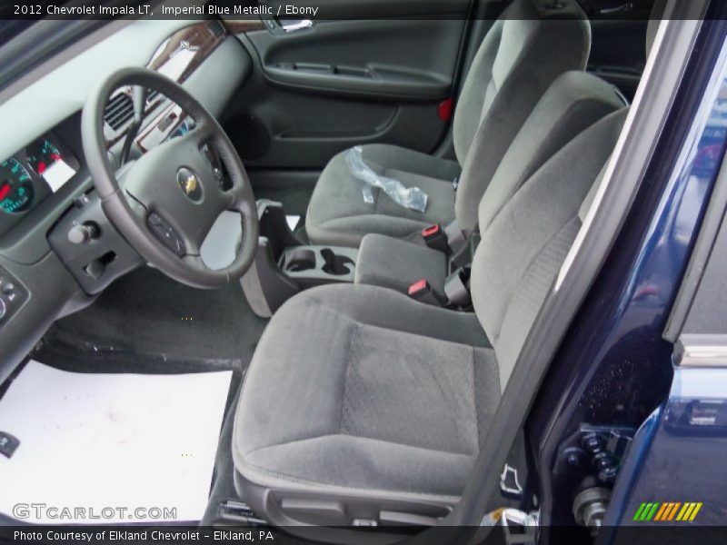 Imperial Blue Metallic / Ebony 2012 Chevrolet Impala LT