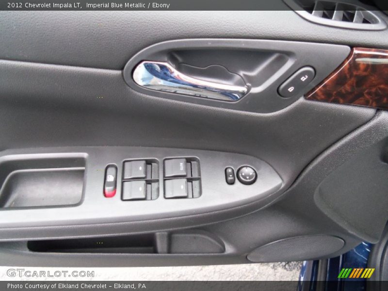 Imperial Blue Metallic / Ebony 2012 Chevrolet Impala LT