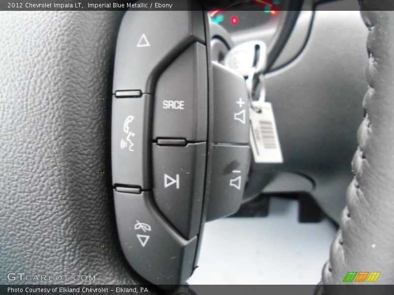 Imperial Blue Metallic / Ebony 2012 Chevrolet Impala LT