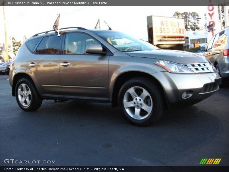 Polished Pewter Metallic / Cafe Latte 2003 Nissan Murano SL