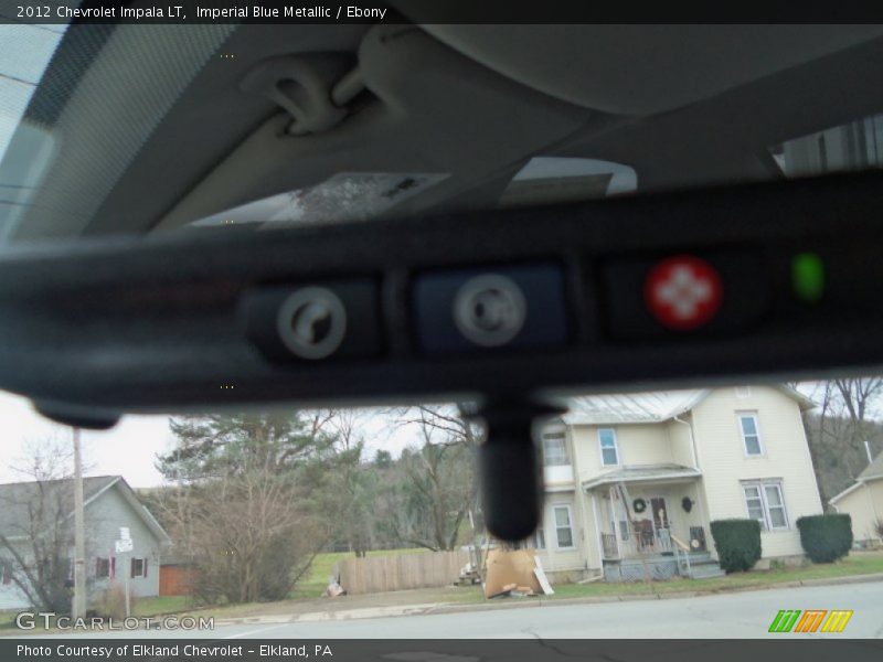 Imperial Blue Metallic / Ebony 2012 Chevrolet Impala LT