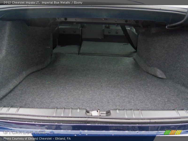 Imperial Blue Metallic / Ebony 2012 Chevrolet Impala LT
