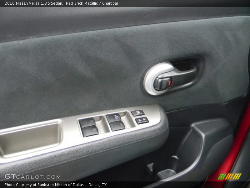 Red Brick Metallic / Charcoal 2010 Nissan Versa 1.8 S Sedan