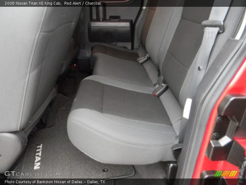Red Alert / Charcoal 2008 Nissan Titan XE King Cab