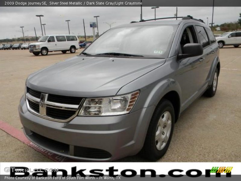 Silver Steel Metallic / Dark Slate Gray/Light Graystone 2009 Dodge Journey SE