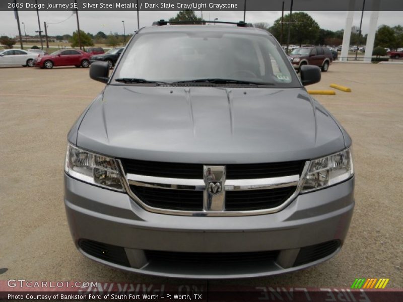 Silver Steel Metallic / Dark Slate Gray/Light Graystone 2009 Dodge Journey SE