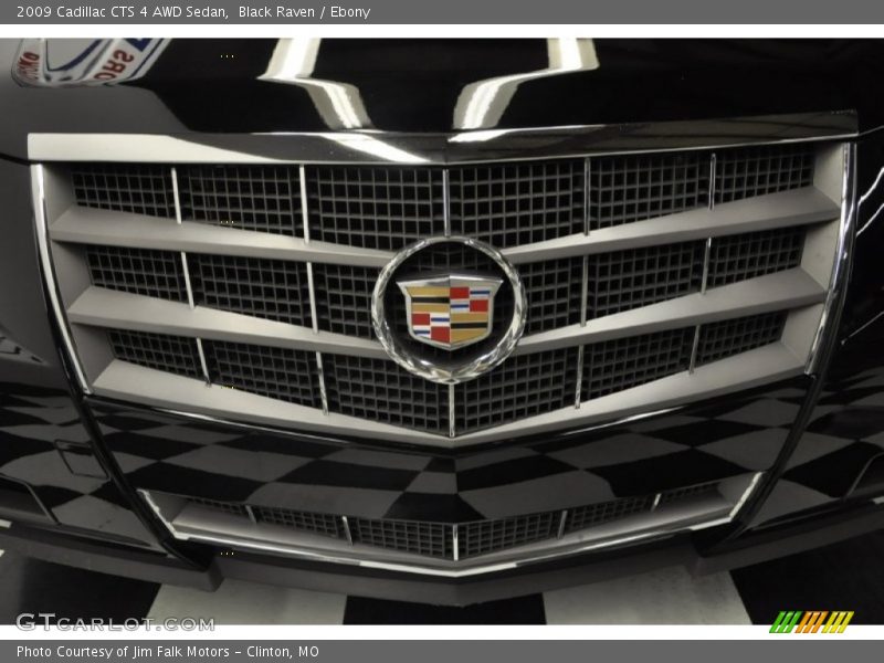 Black Raven / Ebony 2009 Cadillac CTS 4 AWD Sedan