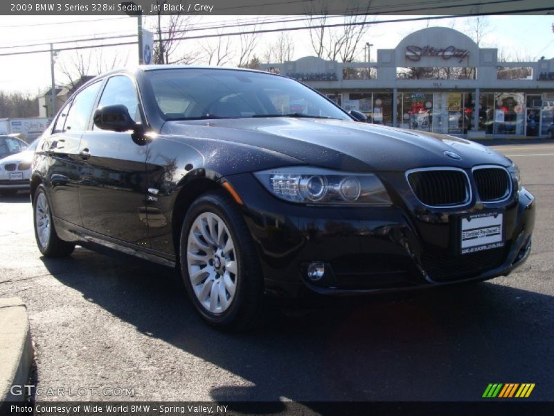 Jet Black / Grey 2009 BMW 3 Series 328xi Sedan