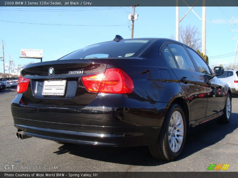 Jet Black / Grey 2009 BMW 3 Series 328xi Sedan