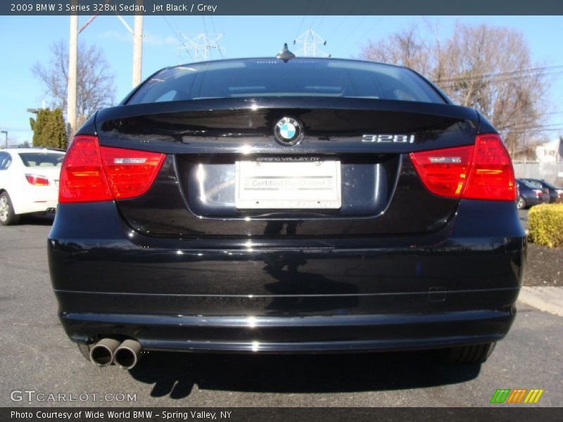 Jet Black / Grey 2009 BMW 3 Series 328xi Sedan