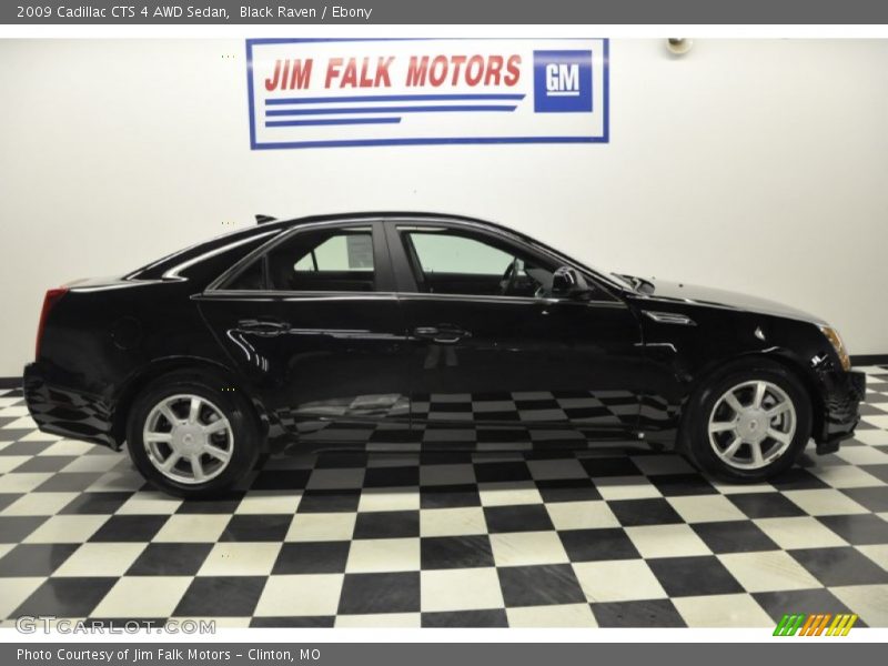 Black Raven / Ebony 2009 Cadillac CTS 4 AWD Sedan