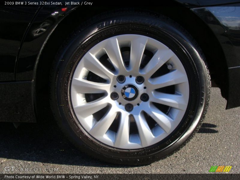 Jet Black / Grey 2009 BMW 3 Series 328xi Sedan