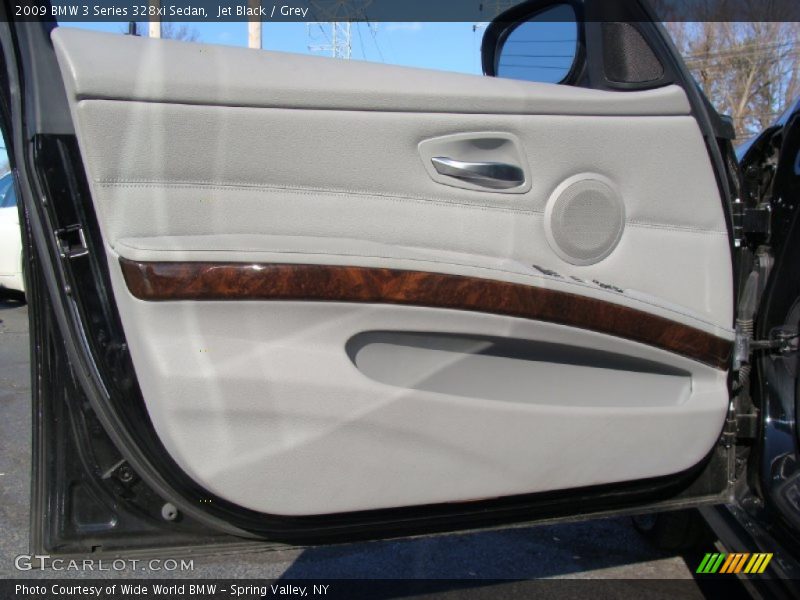 Jet Black / Grey 2009 BMW 3 Series 328xi Sedan