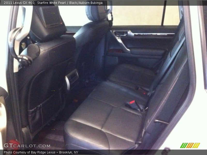 Starfire White Pearl / Black/Auburn Bubinga 2011 Lexus GX 460