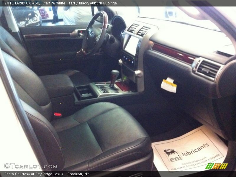Starfire White Pearl / Black/Auburn Bubinga 2011 Lexus GX 460
